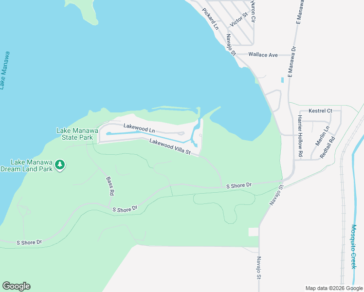 map of restaurants, bars, coffee shops, grocery stores, and more near 16 Lakewood Villa Street in Council Bluffs