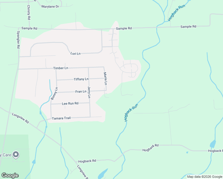 map of restaurants, bars, coffee shops, grocery stores, and more near 3900 Fran Lane in Hermitage
