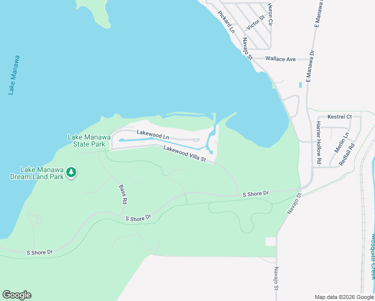 map of restaurants, bars, coffee shops, grocery stores, and more near 16 Lakewood Villa Street in Council Bluffs