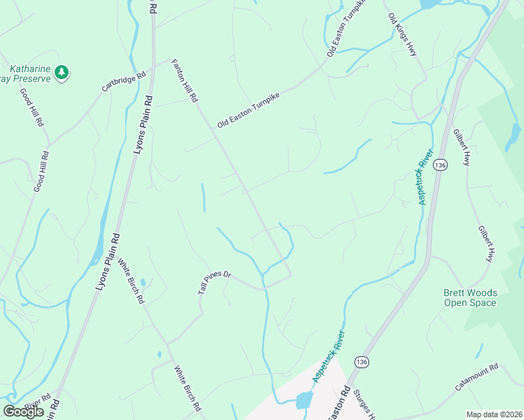 map of restaurants, bars, coffee shops, grocery stores, and more near 71 Fanton Hill Road in Weston