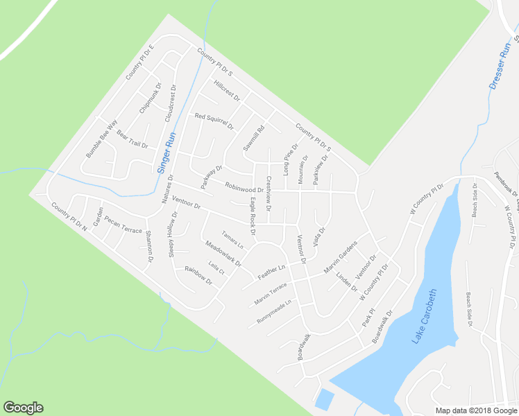 map of restaurants, bars, coffee shops, grocery stores, and more near 7555 Eagle Rock Drive in Tobyhanna
