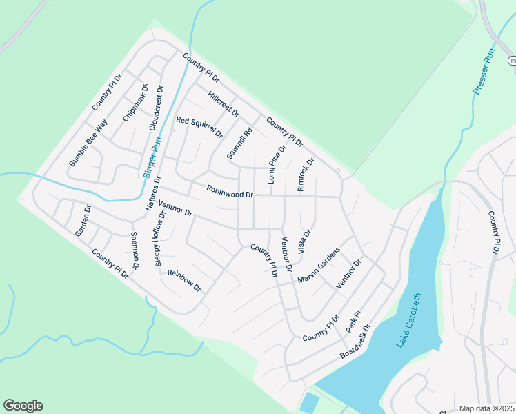 map of restaurants, bars, coffee shops, grocery stores, and more near 7528 Crest View Drive in Monroe County