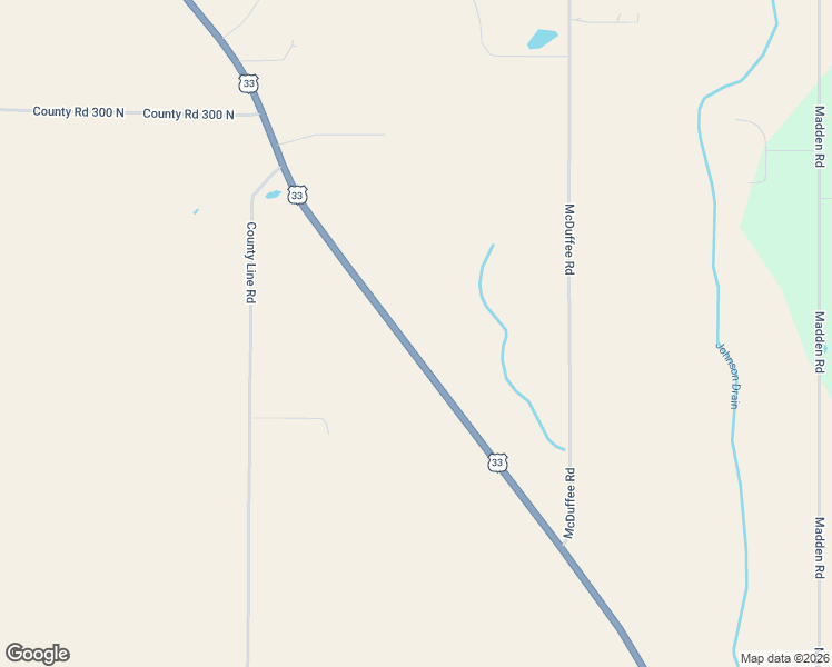 map of restaurants, bars, coffee shops, grocery stores, and more near 12314 U.S. 33 in Churubusco
