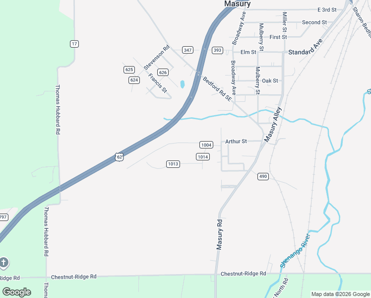 map of restaurants, bars, coffee shops, grocery stores, and more near 7648 Connelly Road in Masury