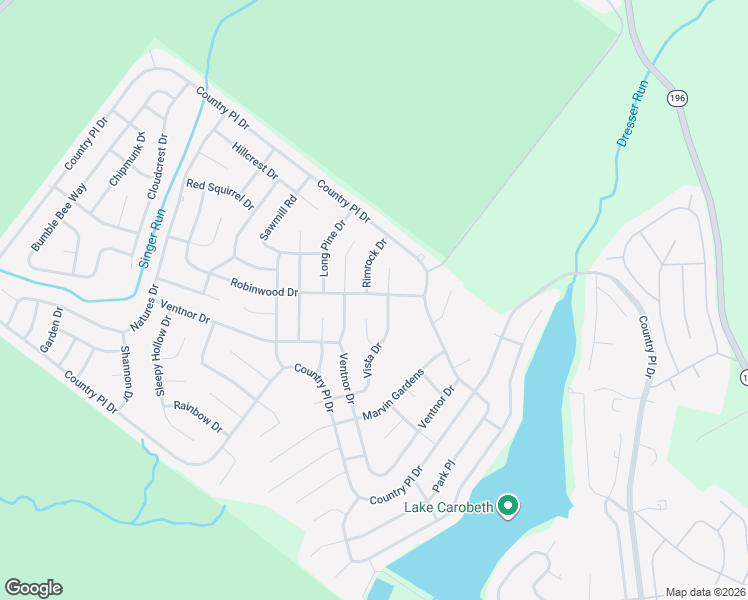 map of restaurants, bars, coffee shops, grocery stores, and more near 7109 Robinwood Drive in Tobyhanna