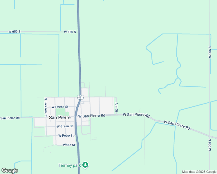 map of restaurants, bars, coffee shops, grocery stores, and more near 400 North Sandy Knob Drive in San Pierre