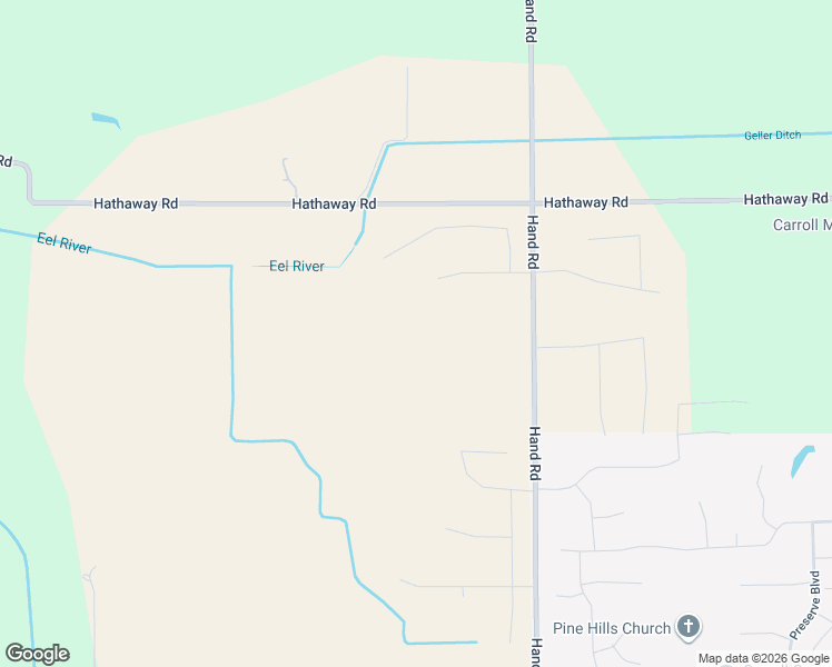 map of restaurants, bars, coffee shops, grocery stores, and more near 5600 Hathaway Road in Fort Wayne
