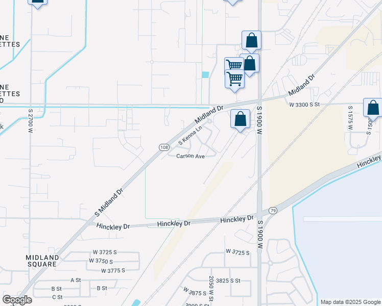 map of restaurants, bars, coffee shops, grocery stores, and more near 3439 Carson Avenue in West Haven