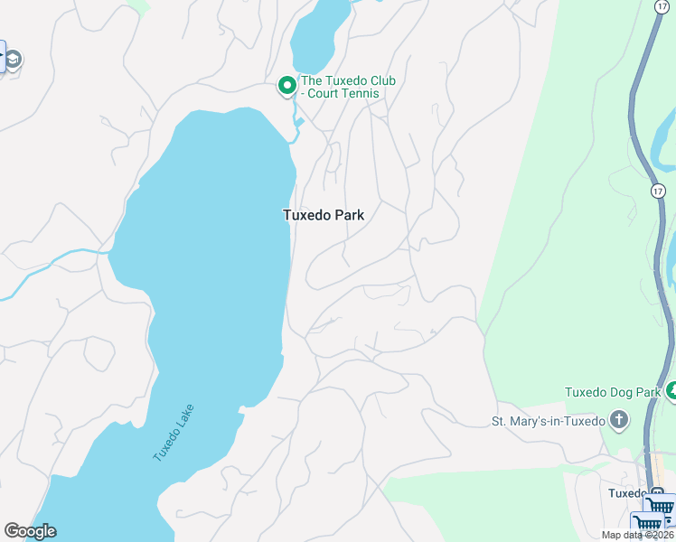 map of restaurants, bars, coffee shops, grocery stores, and more near 84 Tower Hill Loop in Tuxedo Park