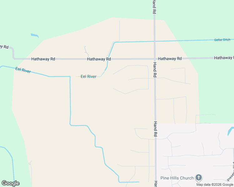 map of restaurants, bars, coffee shops, grocery stores, and more near 5600 Hathaway Road in Fort Wayne