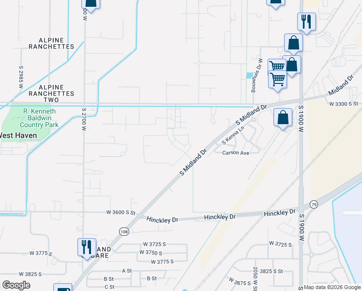 map of restaurants, bars, coffee shops, grocery stores, and more near 3419 Erin Avenue in West Haven