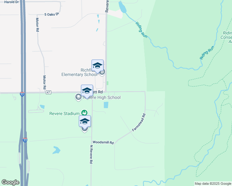map of restaurants, bars, coffee shops, grocery stores, and more near 3316 Everett Road in Richfield