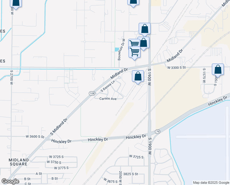 map of restaurants, bars, coffee shops, grocery stores, and more near 2055 Madie Lane in West Haven