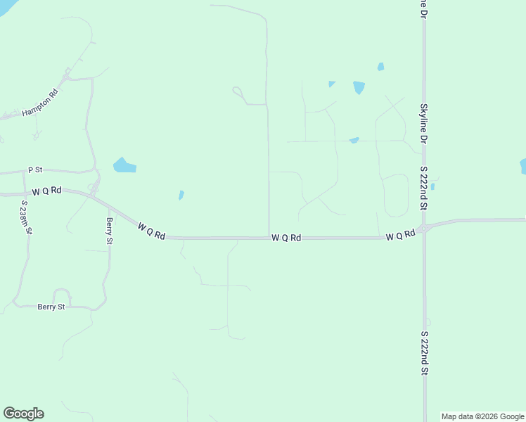 map of restaurants, bars, coffee shops, grocery stores, and more near 22802 West Q Road in Omaha