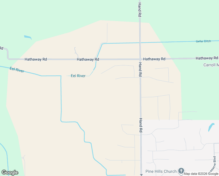 map of restaurants, bars, coffee shops, grocery stores, and more near 5600 Hathaway Road in Fort Wayne