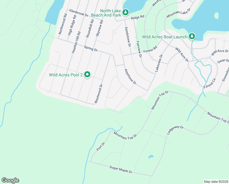 map of restaurants, bars, coffee shops, grocery stores, and more near 1-11 Autumn Road in Dingmans Ferry