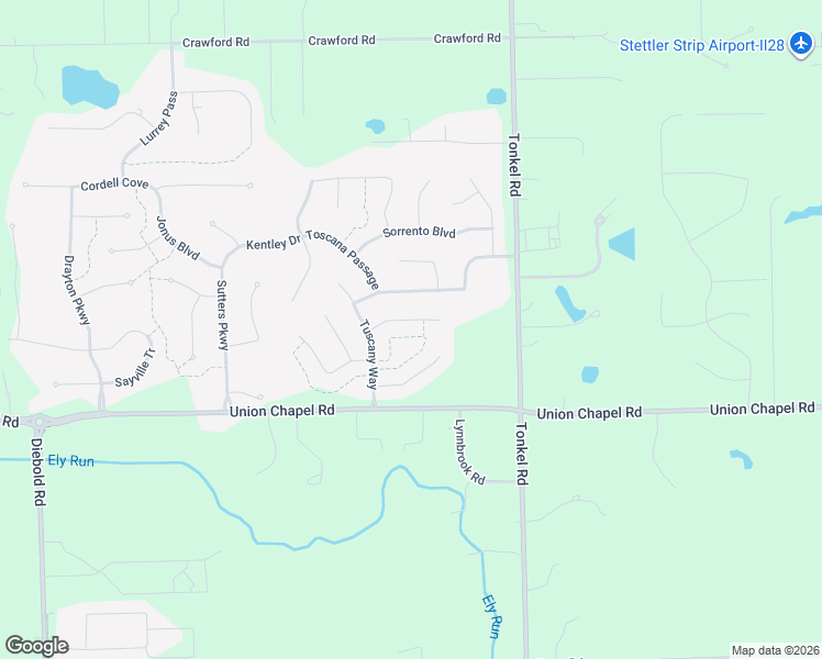 map of restaurants, bars, coffee shops, grocery stores, and more near 5211 Chablis Court in Fort Wayne