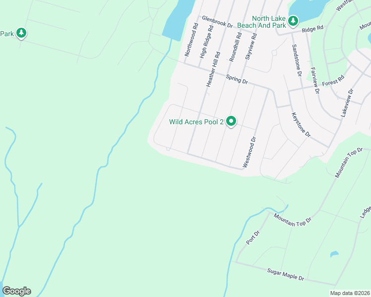 map of restaurants, bars, coffee shops, grocery stores, and more near 188-198 Westwood Drive in Dingmans Ferry