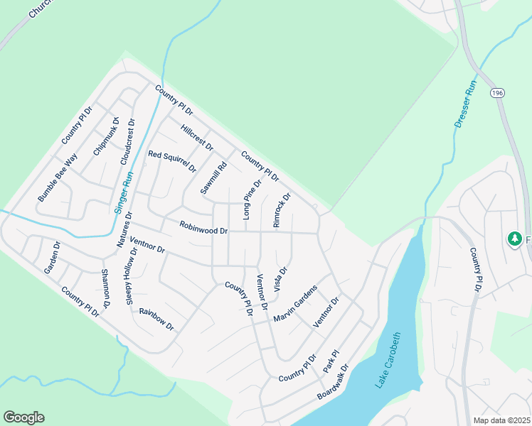 map of restaurants, bars, coffee shops, grocery stores, and more near 7175 Mountain Drive in Tobyhanna