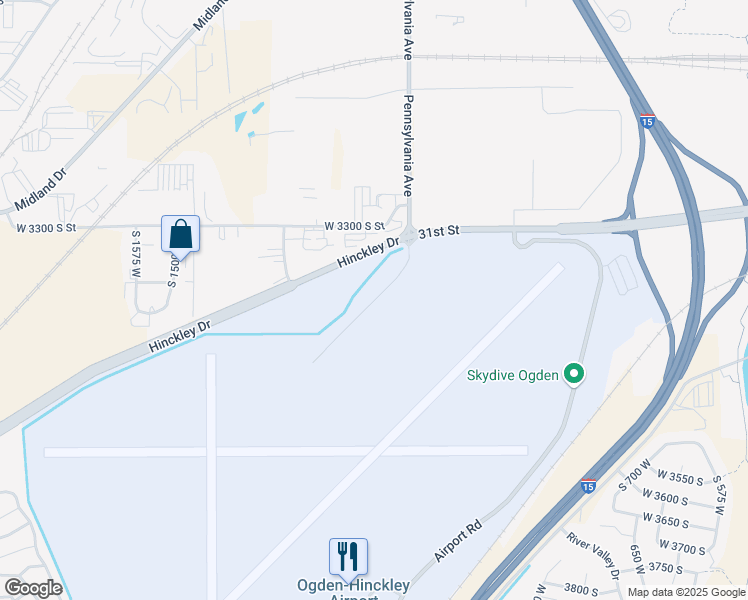 map of restaurants, bars, coffee shops, grocery stores, and more near Sam Williams Drive in MS CITY