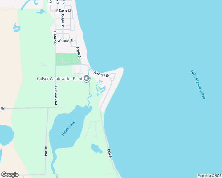 map of restaurants, bars, coffee shops, grocery stores, and more near 918 West Shore Drive in Culver