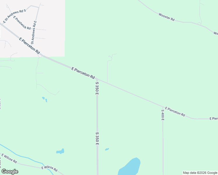 map of restaurants, bars, coffee shops, grocery stores, and more near 3630-3650 East Pierceton Road in Warsaw