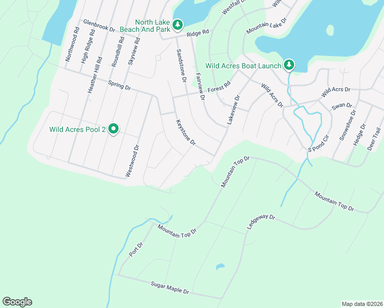 map of restaurants, bars, coffee shops, grocery stores, and more near 25-27 Autumn Road in Dingmans Ferry