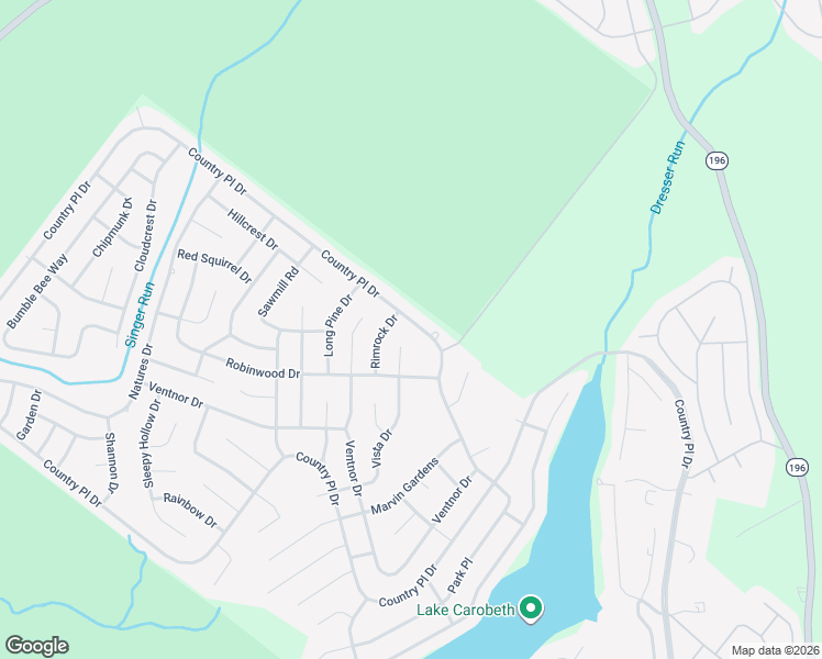 map of restaurants, bars, coffee shops, grocery stores, and more near 1145 West Country Place Drive in Tobyhanna
