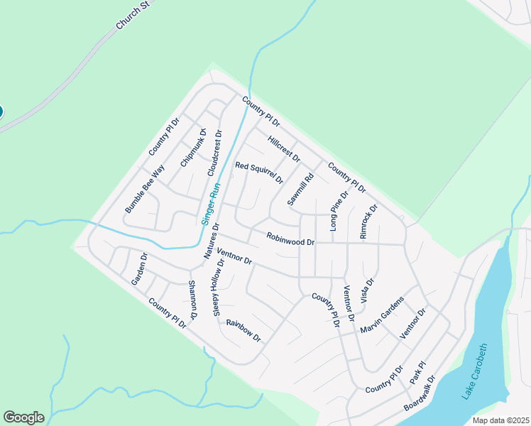map of restaurants, bars, coffee shops, grocery stores, and more near 8940 Deerfield Road in Tobyhanna