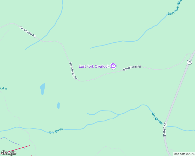 map of restaurants, bars, coffee shops, grocery stores, and more near Snow Basin Road in Huntsville