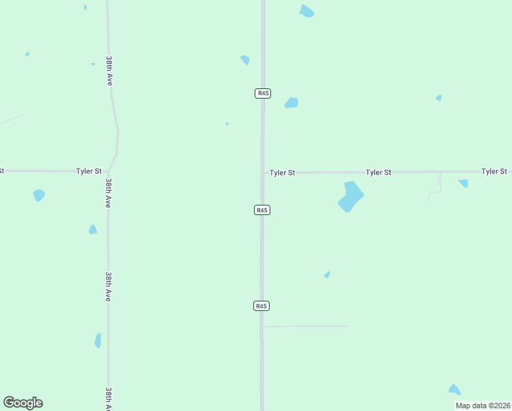 map of restaurants, bars, coffee shops, grocery stores, and more near 22106 County Road R45 in New Virginia