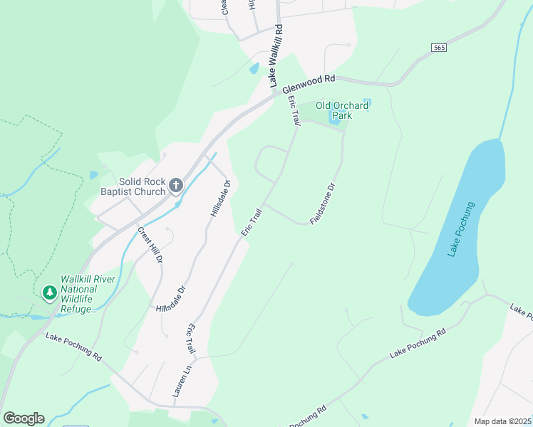 map of restaurants, bars, coffee shops, grocery stores, and more near 26 Eric Trail in Sussex