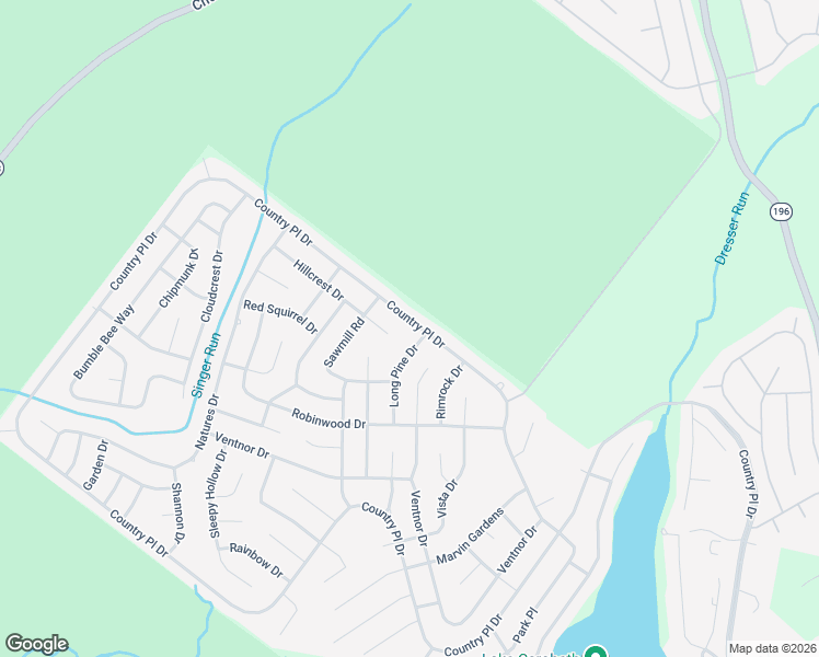 map of restaurants, bars, coffee shops, grocery stores, and more near 7818 Country Place Drive in Tobyhanna