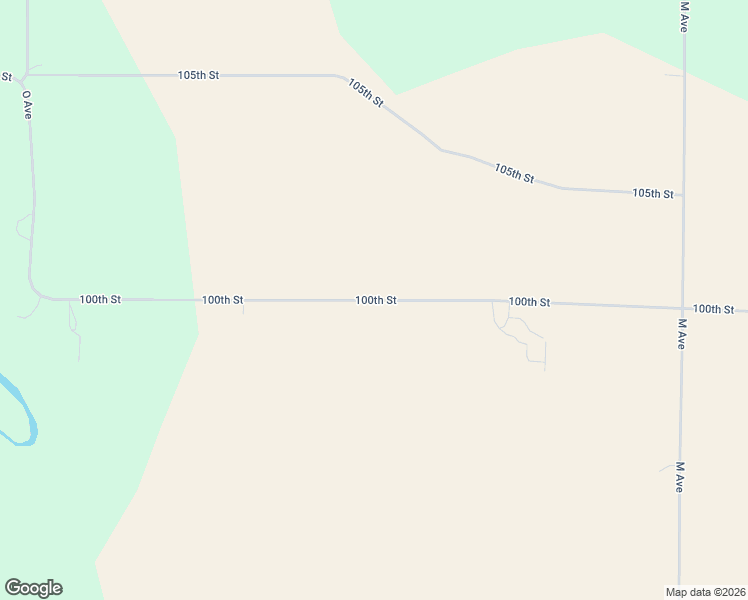 map of restaurants, bars, coffee shops, grocery stores, and more near 17001 100th Street in Wapello