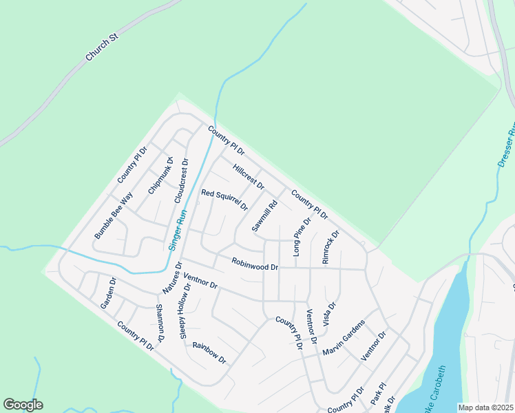 map of restaurants, bars, coffee shops, grocery stores, and more near 8911 Deerfield Road in Tobyhanna