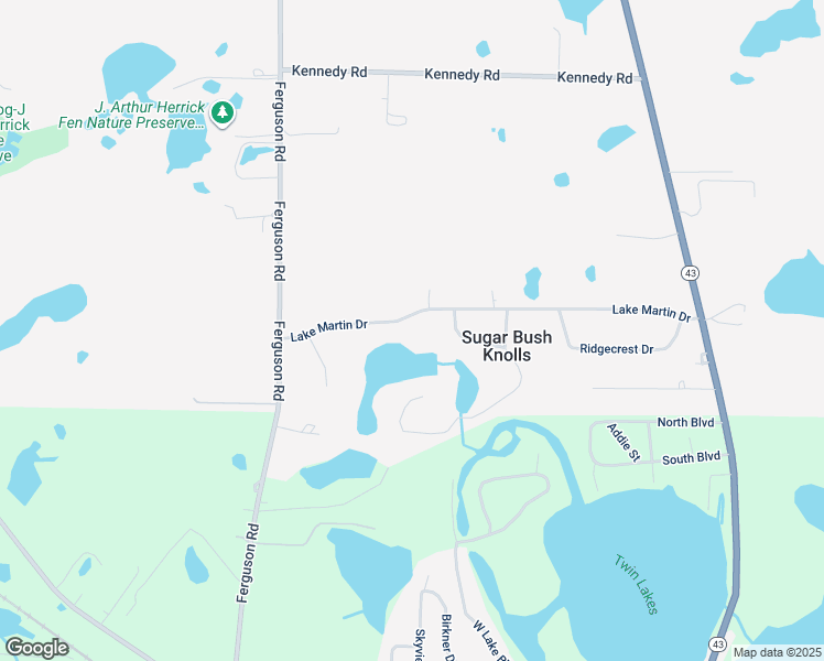 map of restaurants, bars, coffee shops, grocery stores, and more near 1242 Lake Martin Dr in Kent