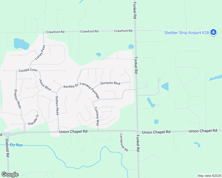map of restaurants, bars, coffee shops, grocery stores, and more near 5215 Rotaliano Ct in Fort Wayne