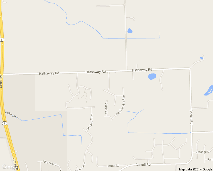 map of restaurants, bars, coffee shops, grocery stores, and more near 13215 Ravenswood Boulevard in Fort Wayne