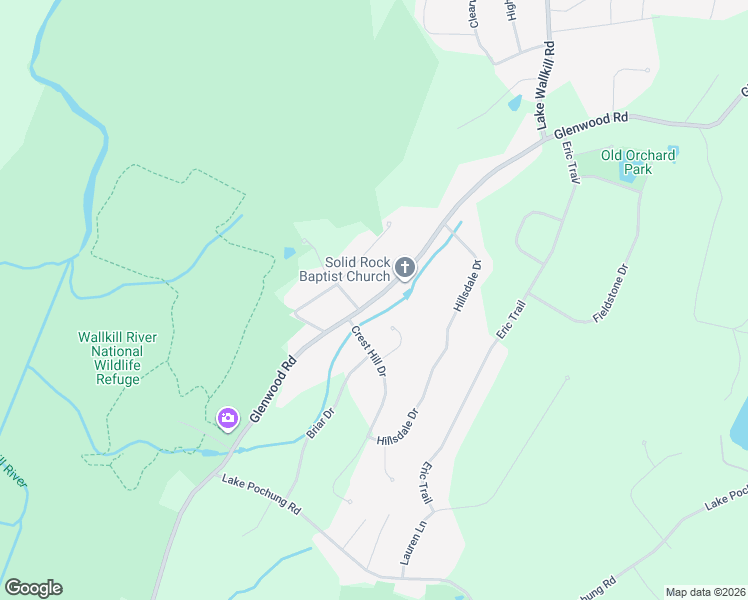 map of restaurants, bars, coffee shops, grocery stores, and more near 1570 County Road 565 in Sussex