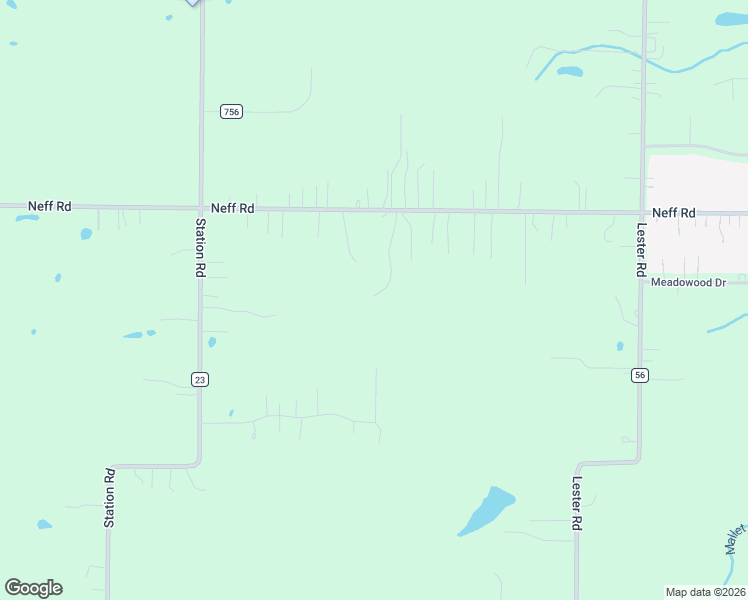 map of restaurants, bars, coffee shops, grocery stores, and more near 7184 Neff Road in Valley City