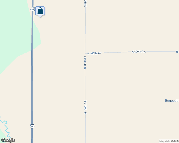 map of restaurants, bars, coffee shops, grocery stores, and more near 3822 East 2700th Street in Kewanee