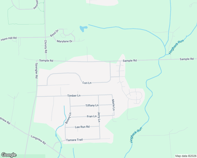 map of restaurants, bars, coffee shops, grocery stores, and more near 1640 Lori Lane in Hermitage