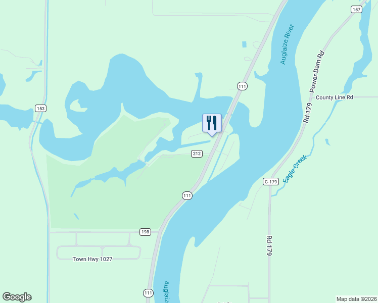 map of restaurants, bars, coffee shops, grocery stores, and more near 19000 Township Highway 212 in Defiance