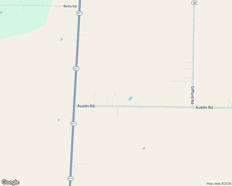 map of restaurants, bars, coffee shops, grocery stores, and more near 50438 Austin Road in Wellington