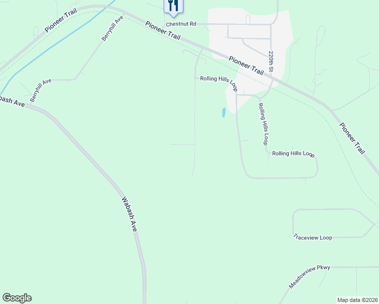 map of restaurants, bars, coffee shops, grocery stores, and more near 13182 Bluebird Lane in Council Bluffs