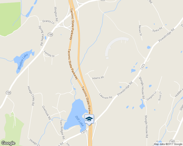 map of restaurants, bars, coffee shops, grocery stores, and more near 10 Possum Road in Ossining