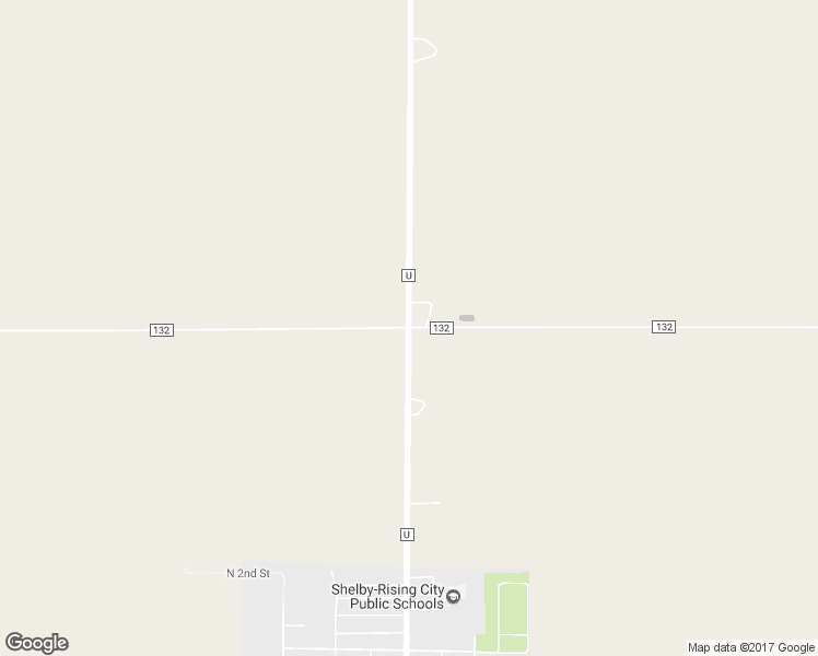 map of restaurants, bars, coffee shops, grocery stores, and more near County Road 132 in Shelby