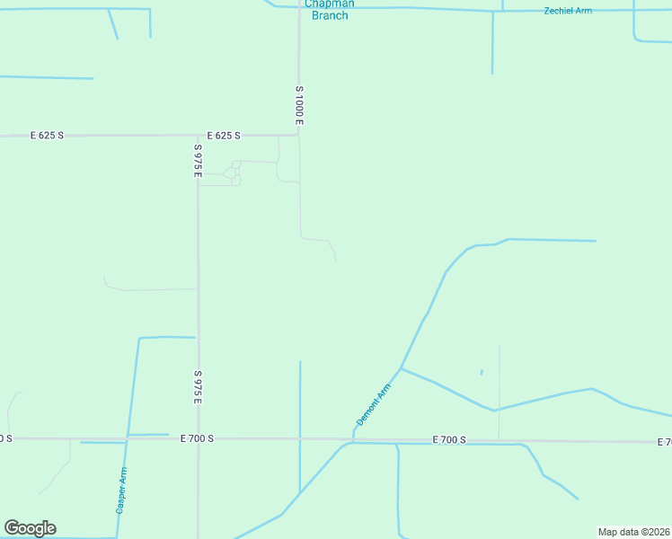 map of restaurants, bars, coffee shops, grocery stores, and more near 10003 East 625 South in Monterey
