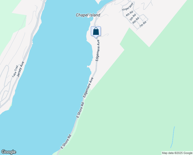 map of restaurants, bars, coffee shops, grocery stores, and more near 42 Edgemere Avenue in Greenwood Lake