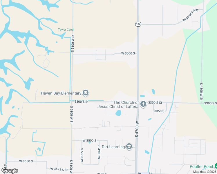 map of restaurants, bars, coffee shops, grocery stores, and more near 3215 South 4950 West in West Haven
